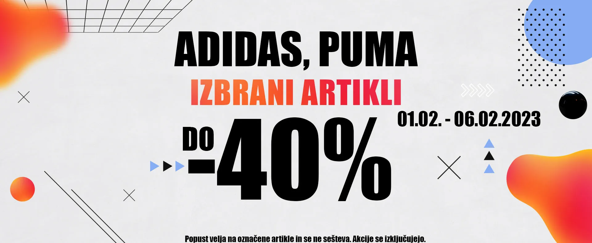 FEB  - adidas + Puma dnevi