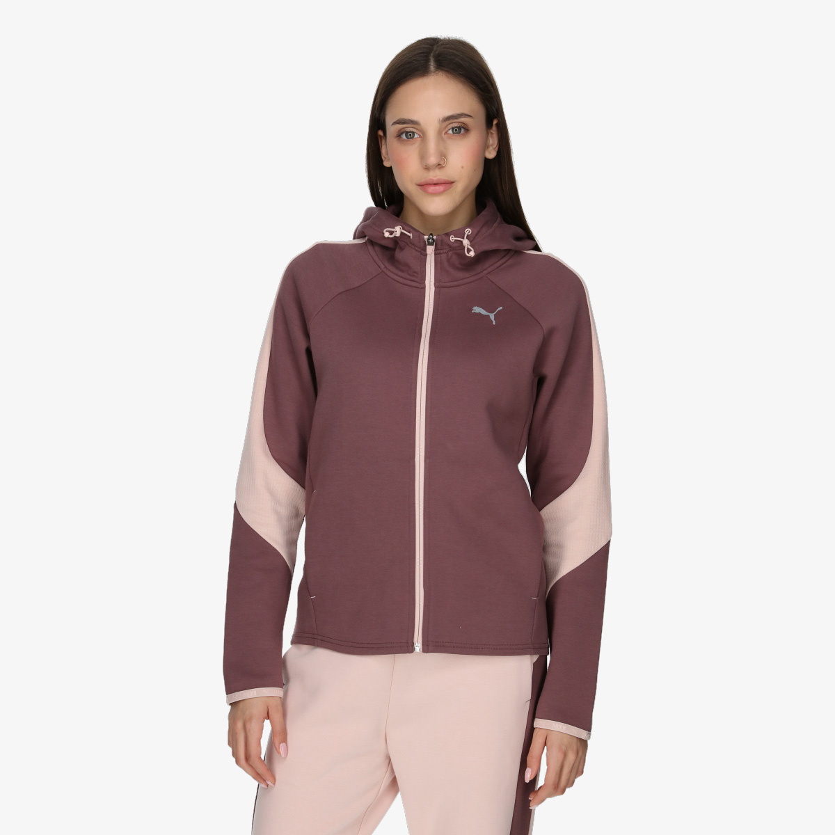 PUMA KAPUCAR PUMA EVOSTRIPE FULL ZIP HOODIE Buzz Spletna trgovina