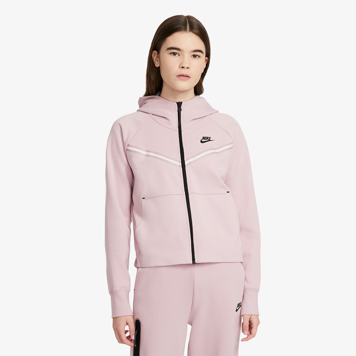 nike sportswear tech fleece rose