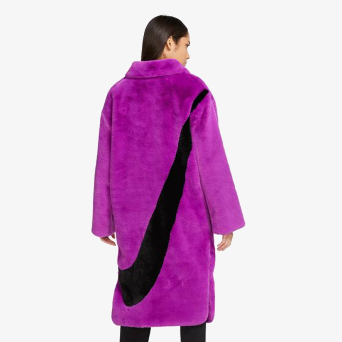 NIKE JAKNA W NSW FX FUR GFX AOP LNG JKT 