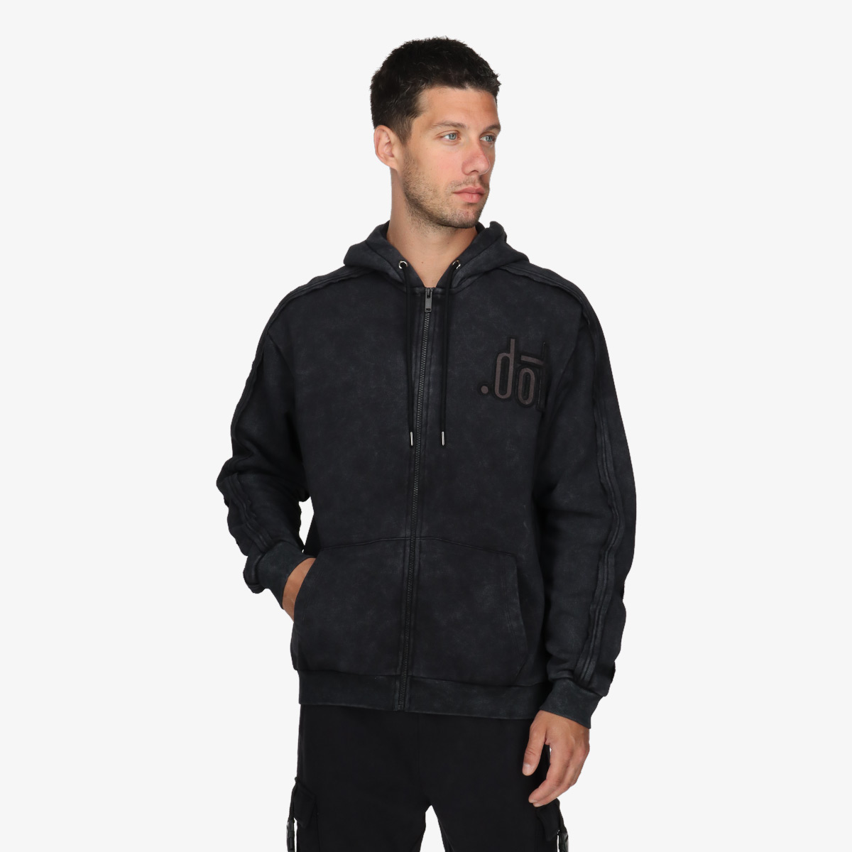 DOT KAPUCAR DOT MENS FULL ZIP HOODY 