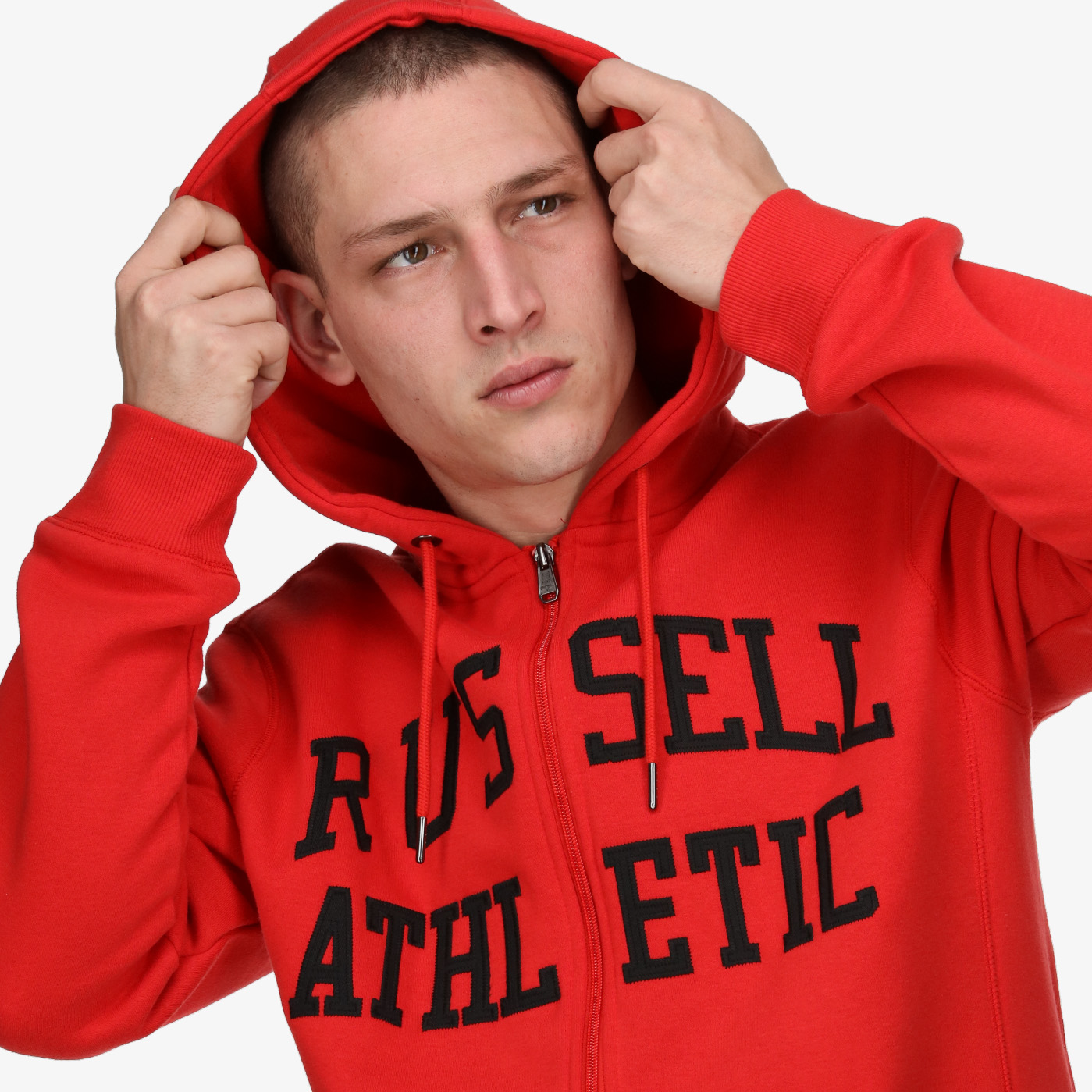 Russell Athletic KAPUCAR ICONIC-ZIP THROUGH HOODY 