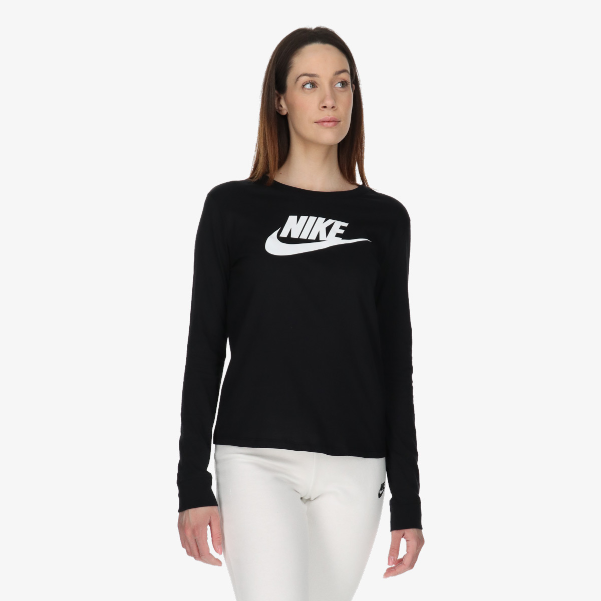 NIKE MAJICA Z DOLGIMI ROKAVI W NSW TEE ESSNTL LS ICN FTRA 