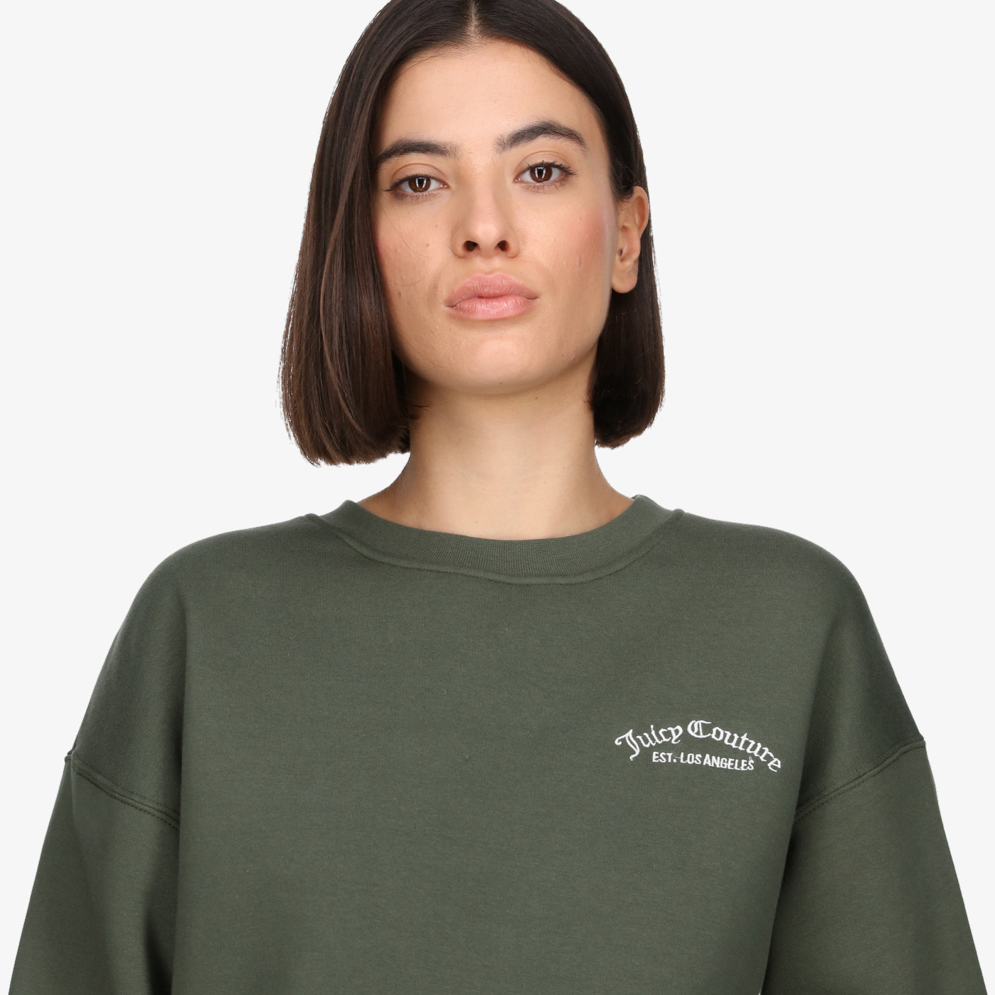 JUICY COUTURE KAPUCAR RECYCLED ALLY SWEATSHIRT 