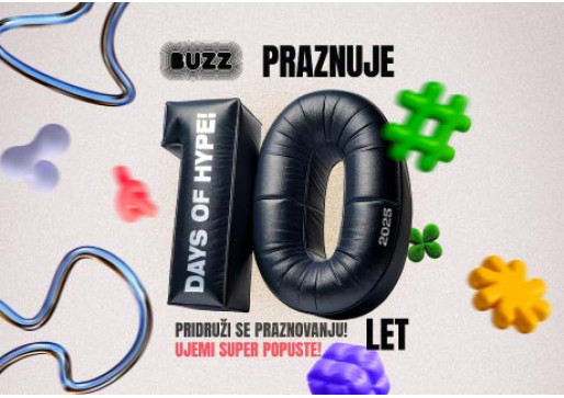 BUZZ praznuje 10 let!