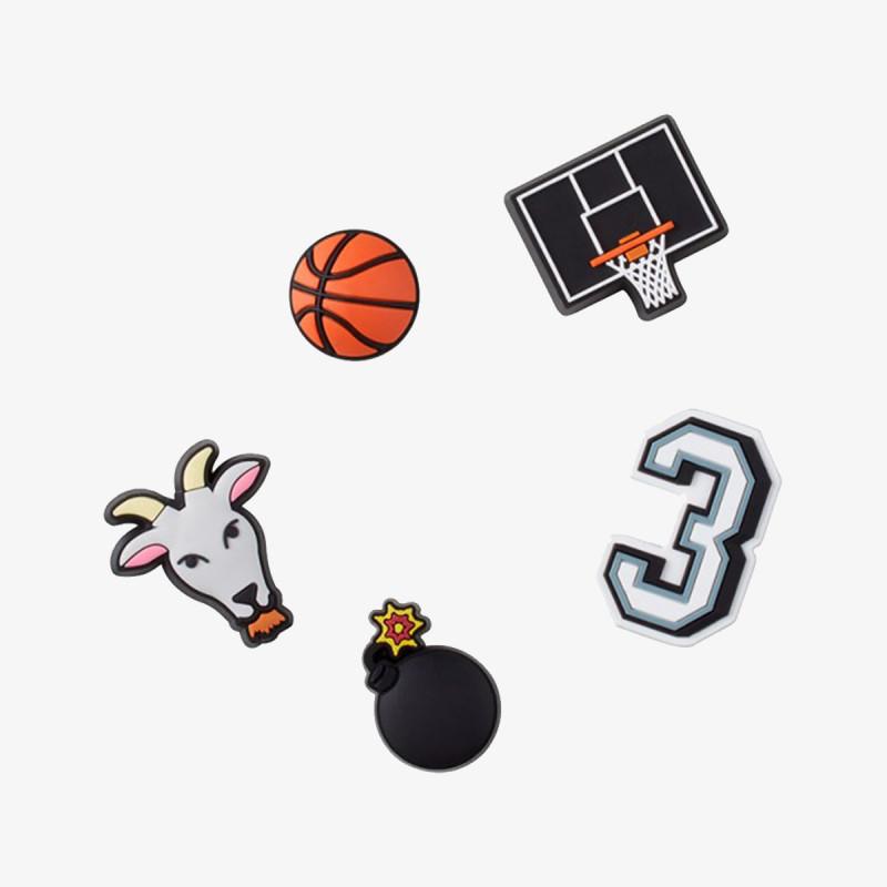 CROCS OBESKI ZA KLJUČE BASKETBALL STAR 5 PACK 