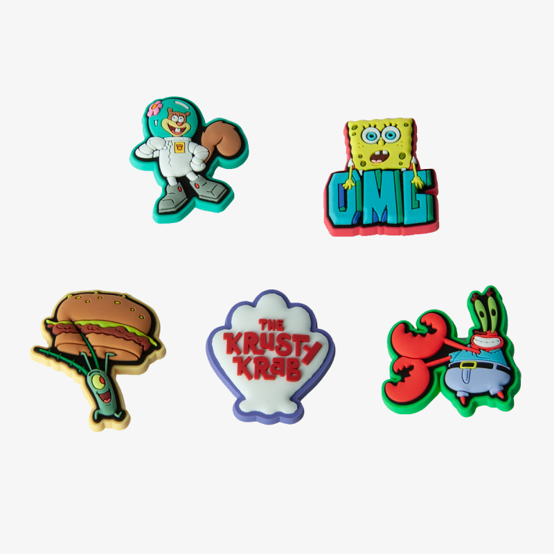 CROCS DEKORACIJA Spongebob 5Pck 