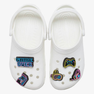 CROCS OBESKI ZA KLJUČE JIBBITZ / LIGHTS UP NEON GAMER 5 PACK 