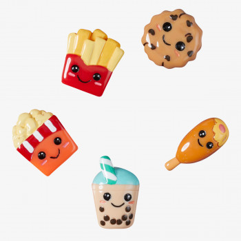 CROCS OBESKI ZA KLJUČE Bad But Cute Foods 5 Pack 