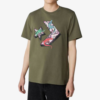 CONVERSE-ALL STAR Tekstil Exotic Lizards Tee 