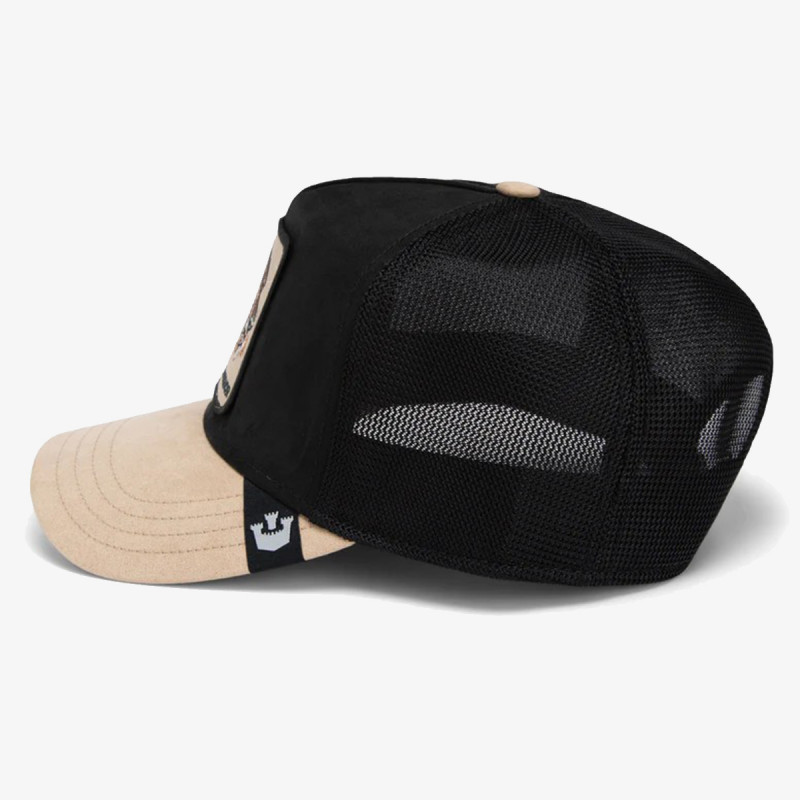 GOORIN BROS KAPE S ŠILTOM The Suede Cheetah 