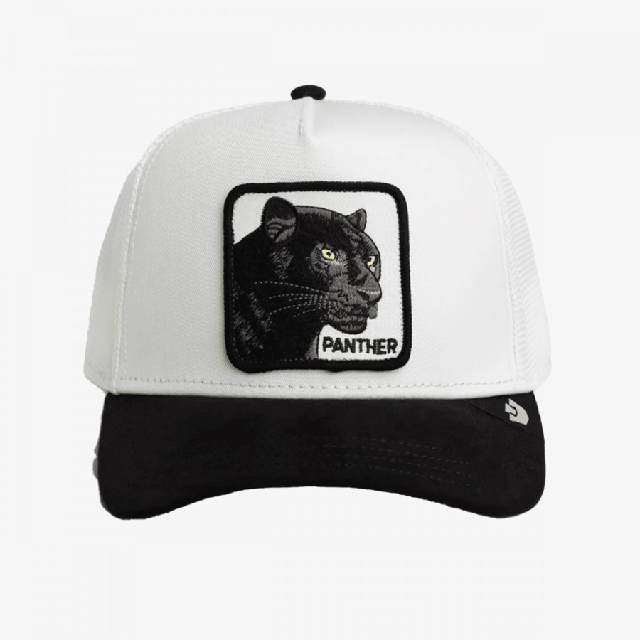 GOORIN BROS KAPE S ŠILTOM SUEDE BLACK PANTHER 