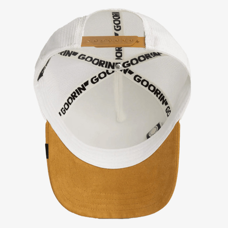 GOORIN BROS KAPE S ŠILTOM SUEDE SQUIRREL 