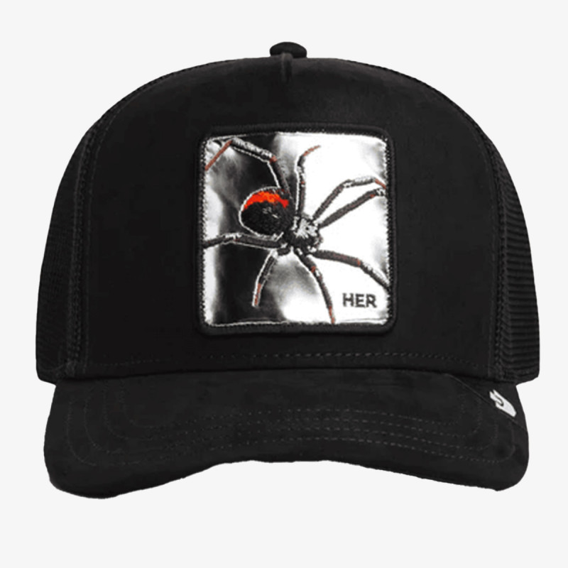 GOORIN BROS KAPE S ŠILTOM SILVER SPIDER 