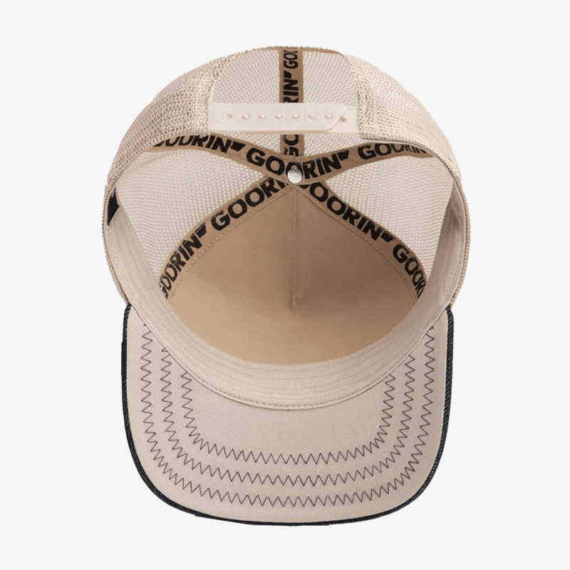 GOORIN BROS KAPE S ŠILTOM Denim Guard 