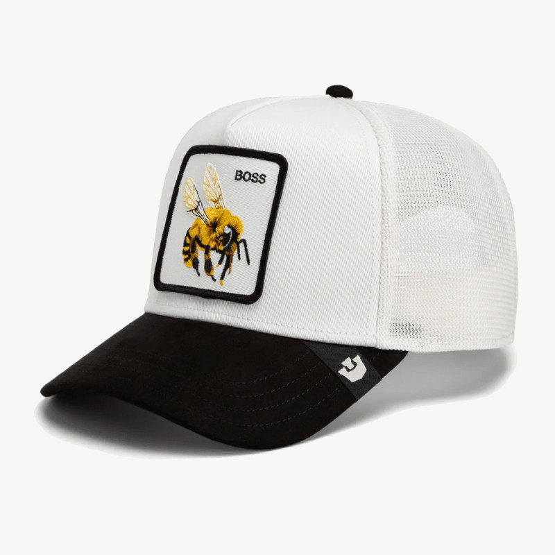 GOORIN BROS KAPE S ŠILTOM Suede Boss Bee 