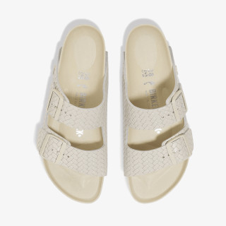 BIRKENSTOCK Natikači Arizona LENA Woven Emboss Ecru HEX 