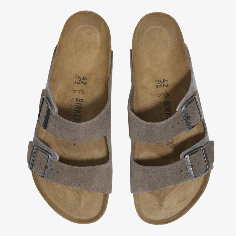 BIRKENSTOCK Natikači Arizona LEVE/LEOI Concrete Gray 