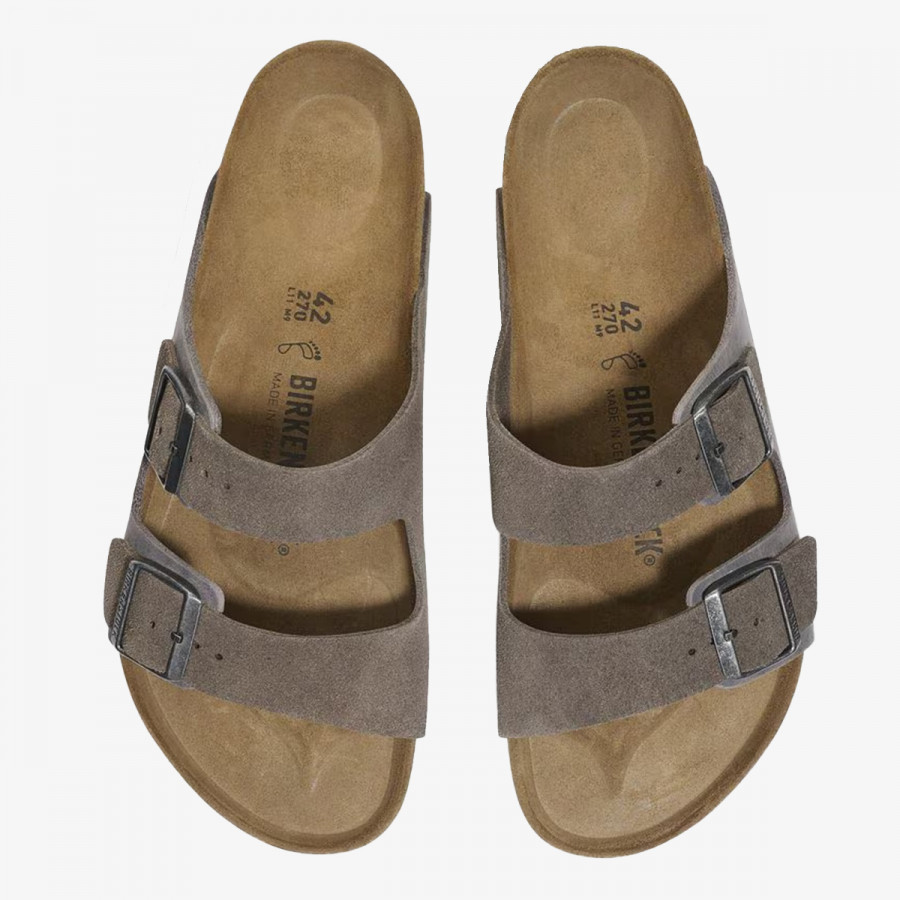 BIRKENSTOCK Natikači Arizona LEVE/LEOI Concrete Gray 
