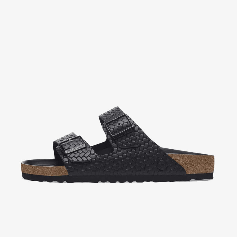 BIRKENSTOCK Natikači Arizona LENA Woven Emboss Black HEX 