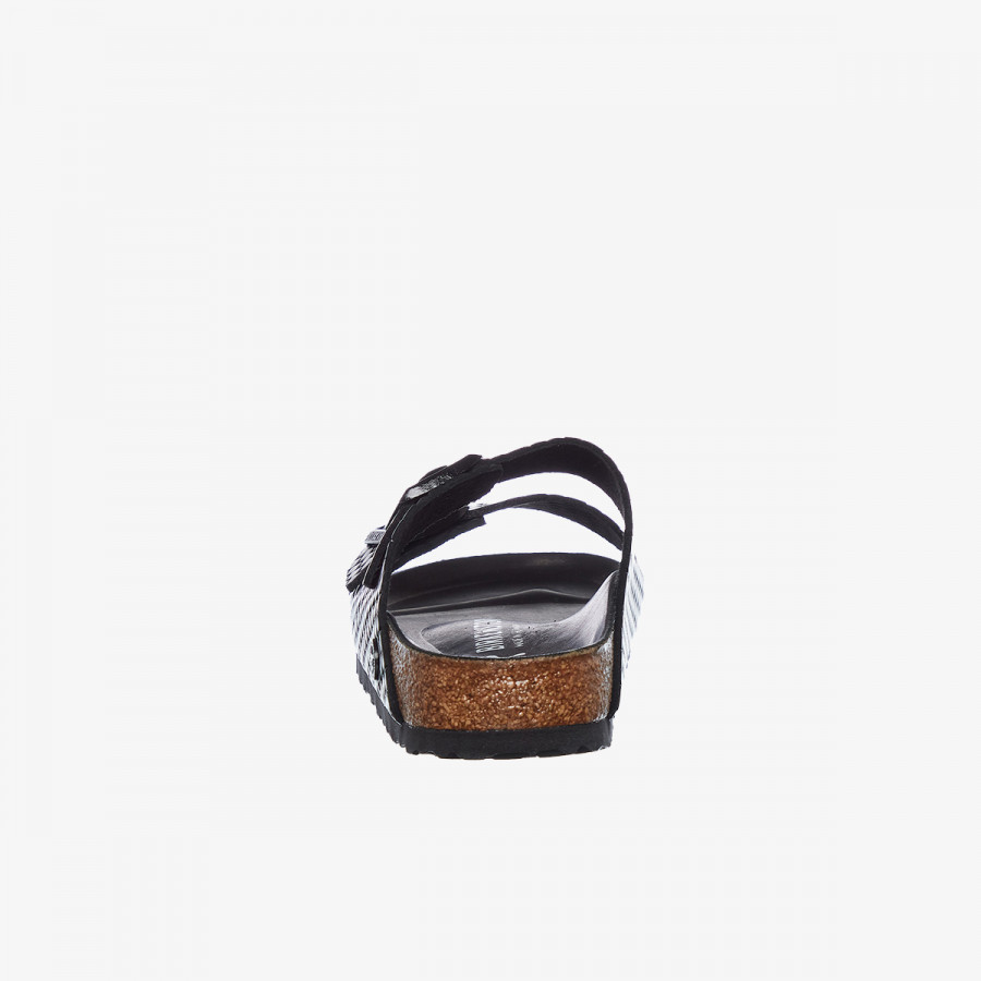 BIRKENSTOCK Natikači Arizona LENA Woven Emboss Black HEX 