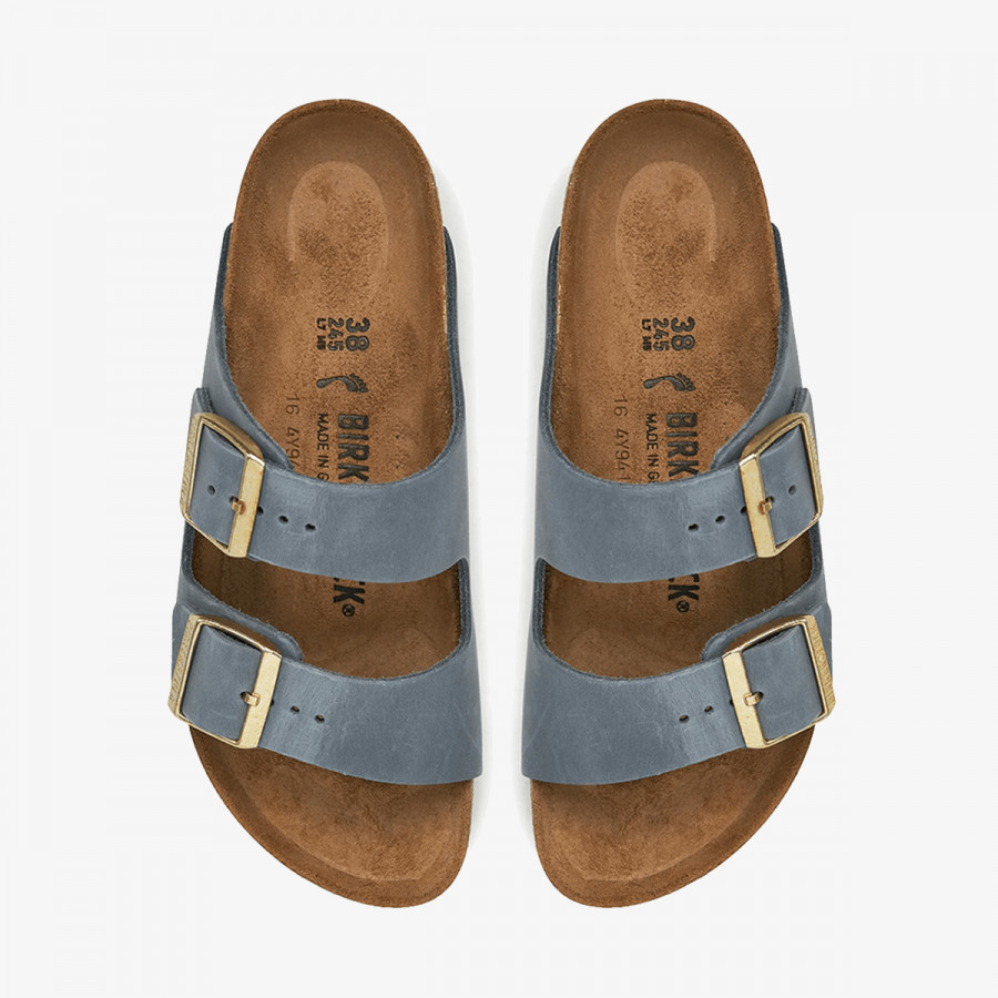 BIRKENSTOCK Natikači Arizona LEOI Basalt Gray 
