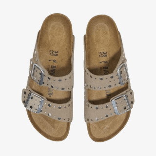 BIRKENSTOCK Natikači Arizona Rivet LEVE Taupe 