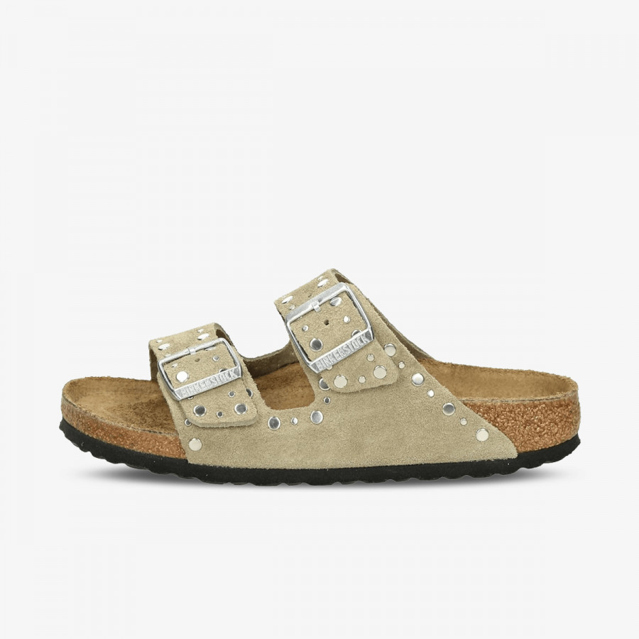 BIRKENSTOCK Natikači Arizona Rivet LEVE Taupe 
