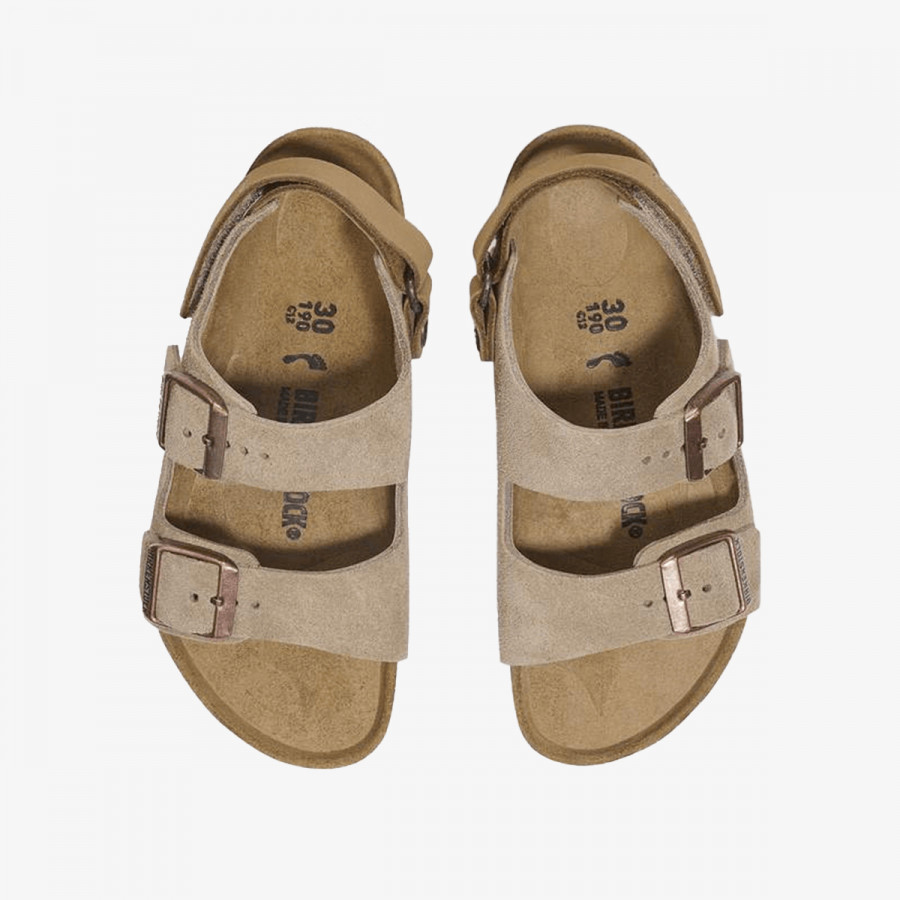 BIRKENSTOCK SANDALI Milano AS Kids LEVE Taupe 