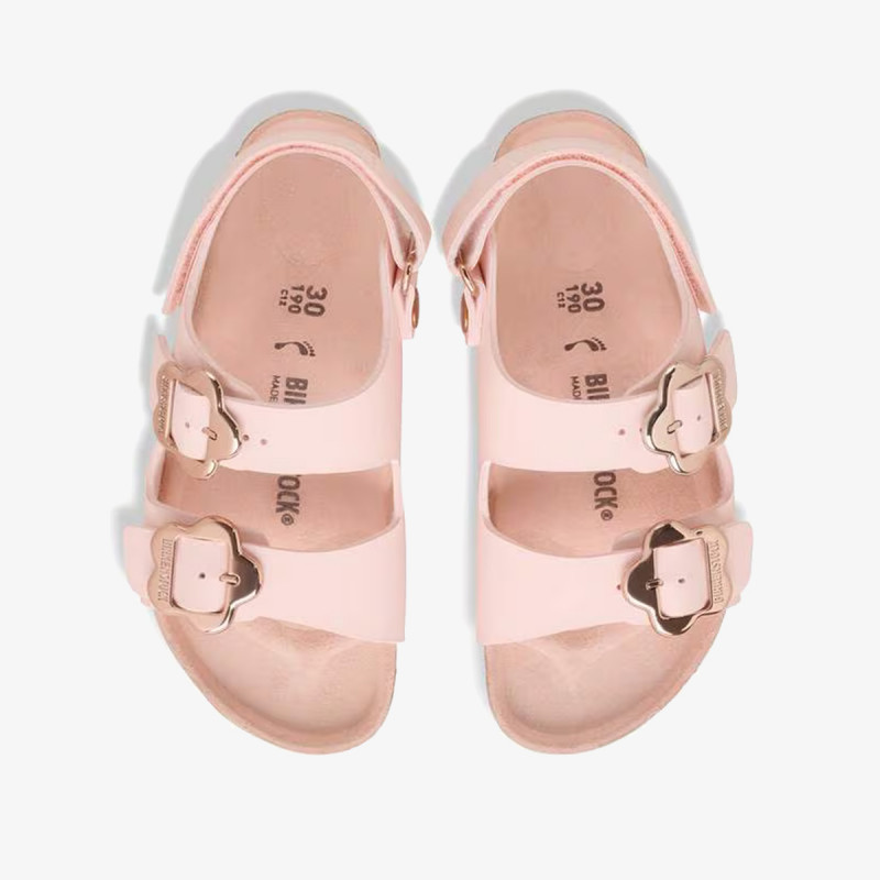 BIRKENSTOCK SANDALI Milano AS Kids Flower B. BF L.Rose Tonal 