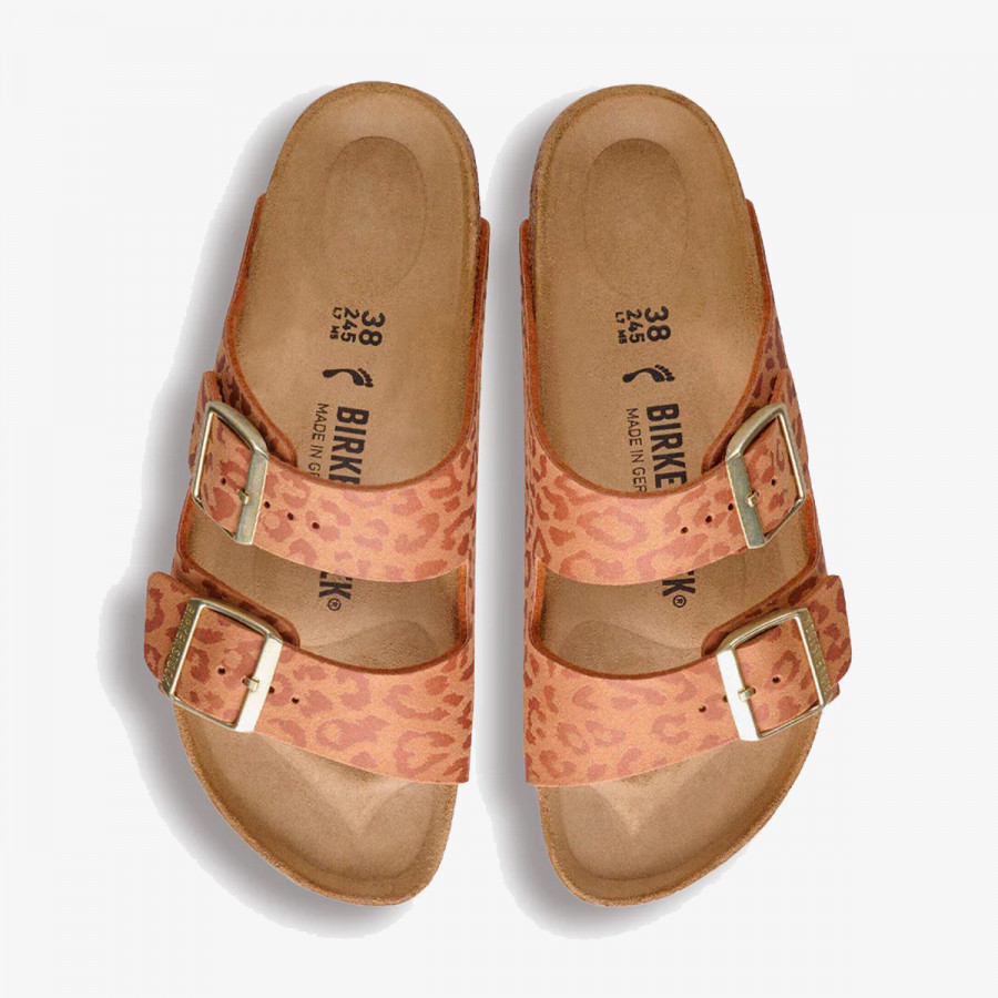 BIRKENSTOCK Natikači Arizona SYN Leo Pecan 