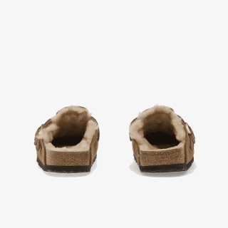 BIRKENSTOCK Natikači Boston Shear LEVE Dark Tea LAF 