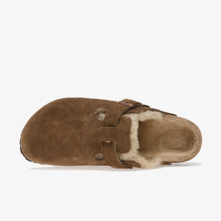 BIRKENSTOCK Natikači Boston Shear LEVE Dark Tea LAF 