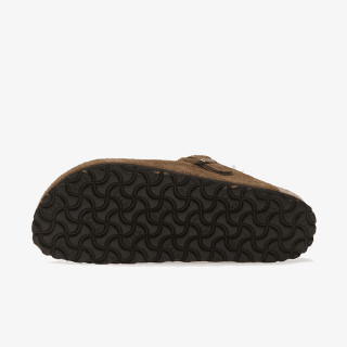 BIRKENSTOCK Natikači Boston Shear LEVE Dark Tea LAF 