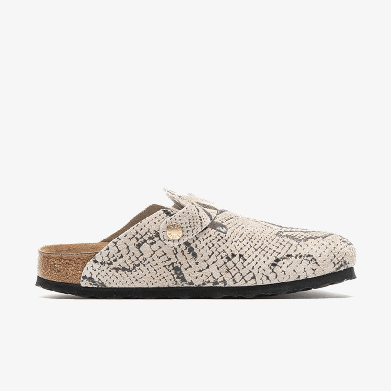BIRKENSTOCK Natikači Boston Print LEVE Snake Oyster 
