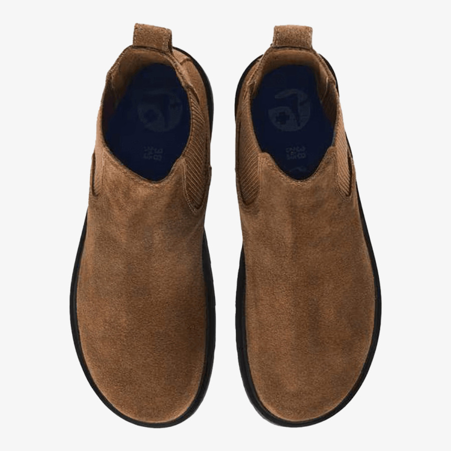 BIRKENSTOCK ŠKORNJI Highwood Slip On Mid  LEVE Dark Tea 