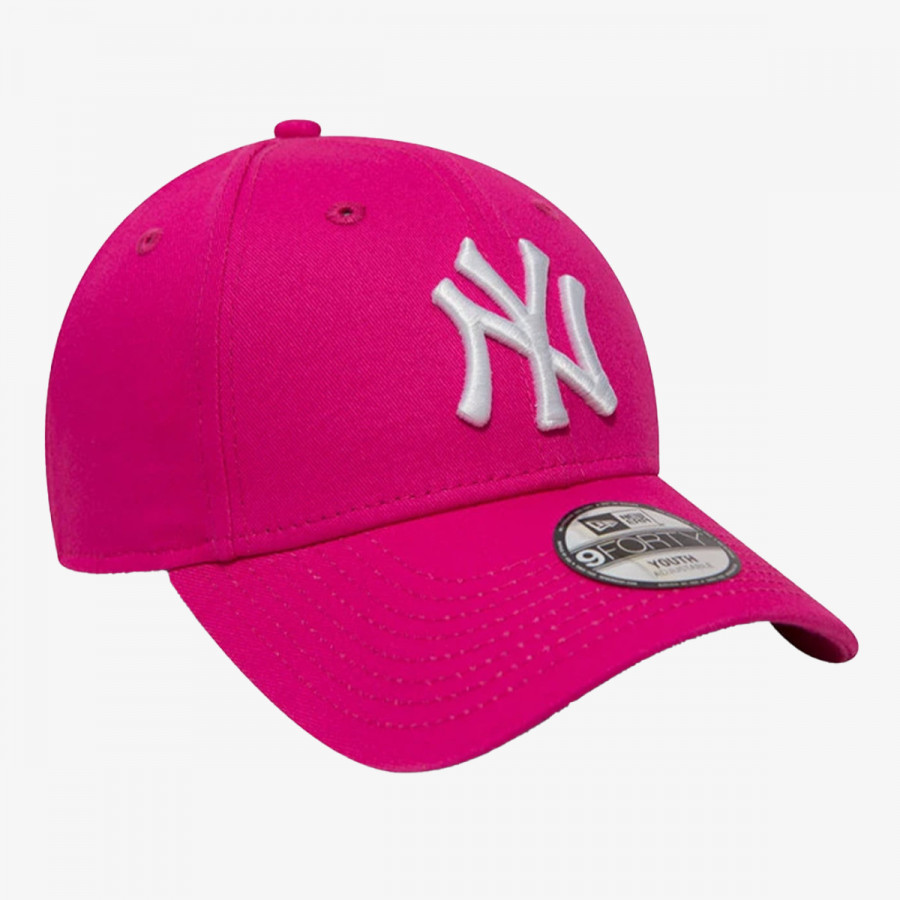 NEW ERA KAPE S ŠILTOM KAPA OTR. K940 LEAGUE BASIC NY HPINK/WHI 