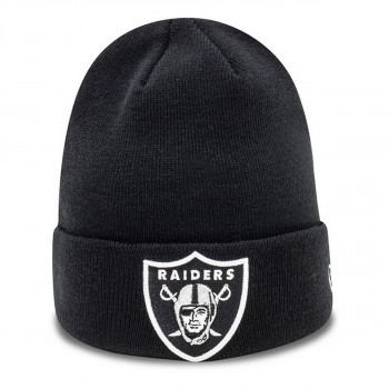 NEW ERA KAPE KAPA NFL ESSENTIAL CUFF KNIT OAKRAI BLK 