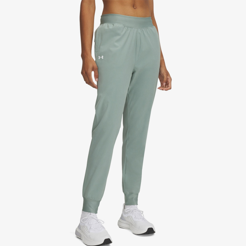 UNDER ARMOUR SPODNJI DELI TRENIRKE UA Rival Hi Rise Woven Pant 