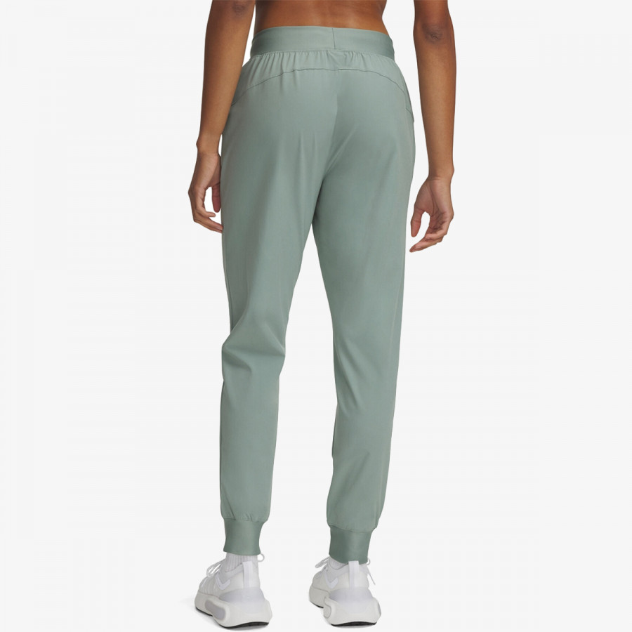 UNDER ARMOUR SPODNJI DELI TRENIRKE UA Rival Hi Rise Woven Pant 