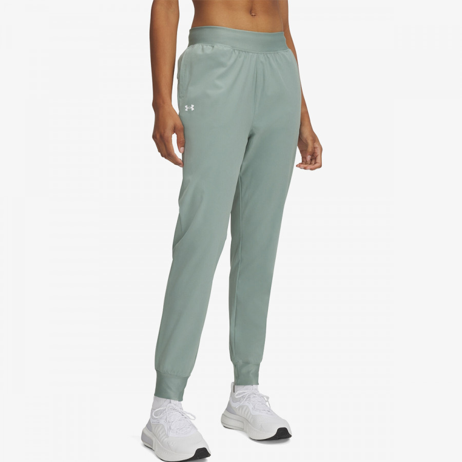 UNDER ARMOUR SPODNJI DELI TRENIRKE UA Rival Hi Rise Woven Pant 