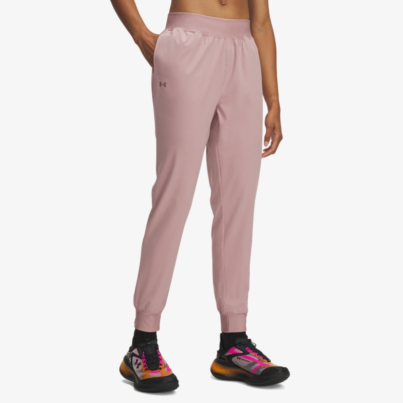 UNDER ARMOUR SPODNJI DELI TRENIRKE UA Rival Hi Rise Woven Pant 