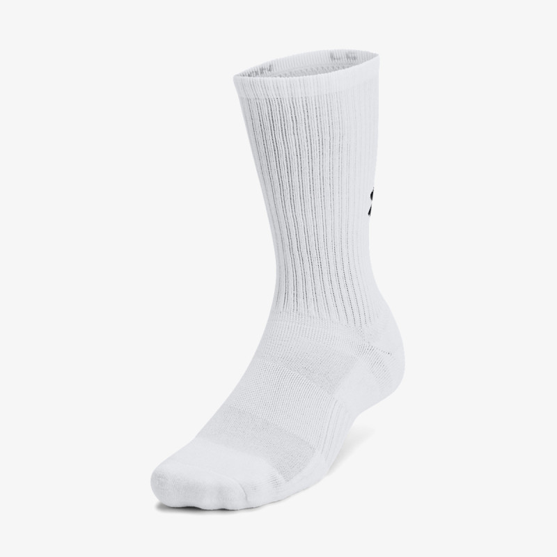 UNDER ARMOUR NOGAVICE Unisex UA TC 3pk Crew 