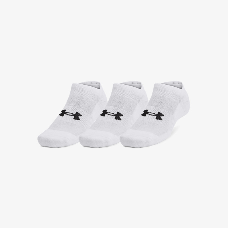 UNDER ARMOUR NOGAVICE Unisex UA TC 3pk No Show 