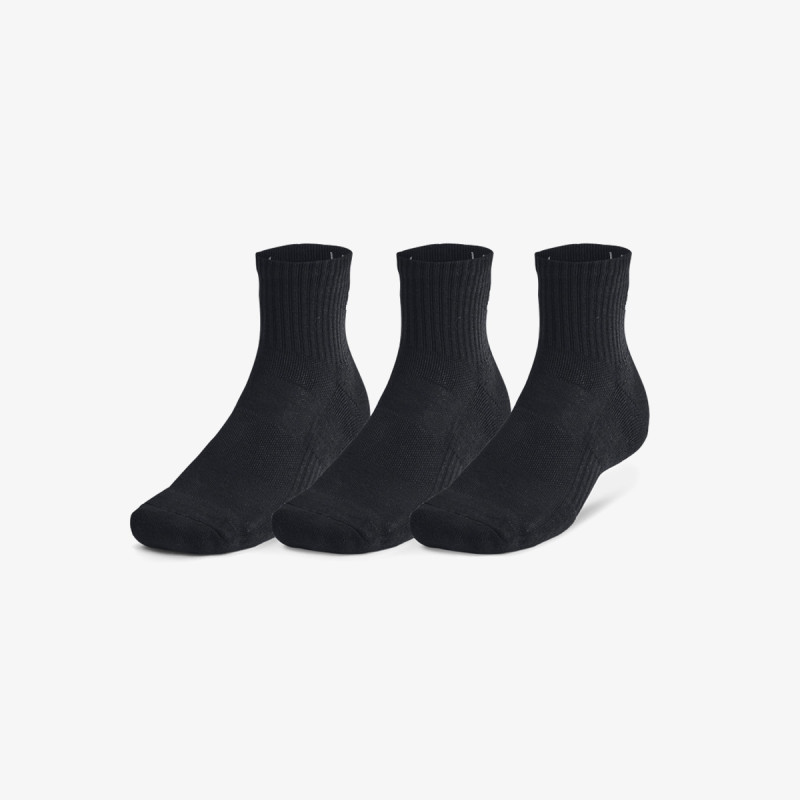 UNDER ARMOUR NOGAVICE Unisex UA TC 3pk Qtr 