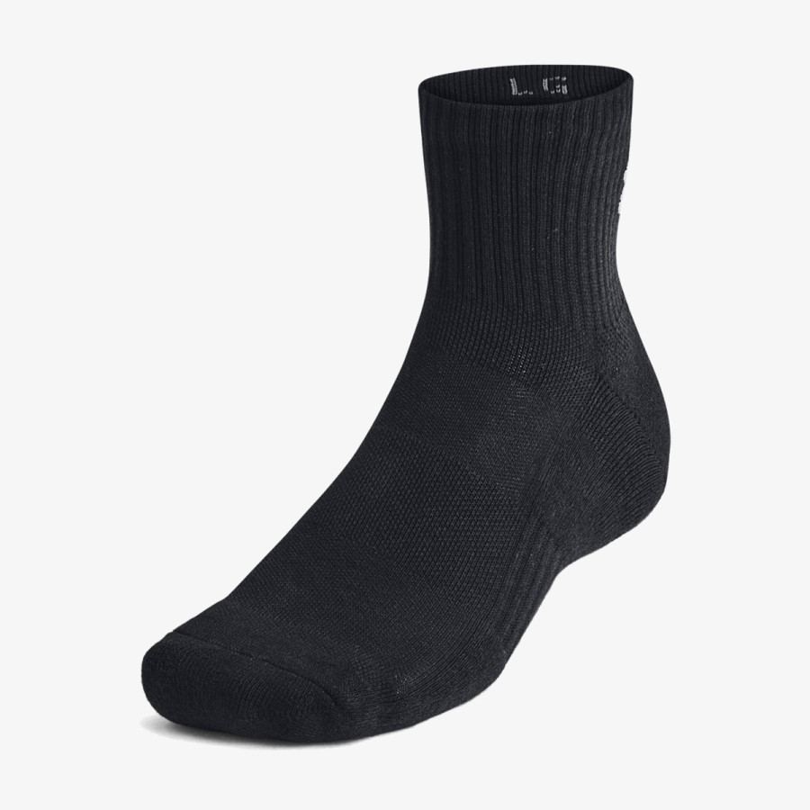 UNDER ARMOUR NOGAVICE Unisex UA TC 3pk Qtr 