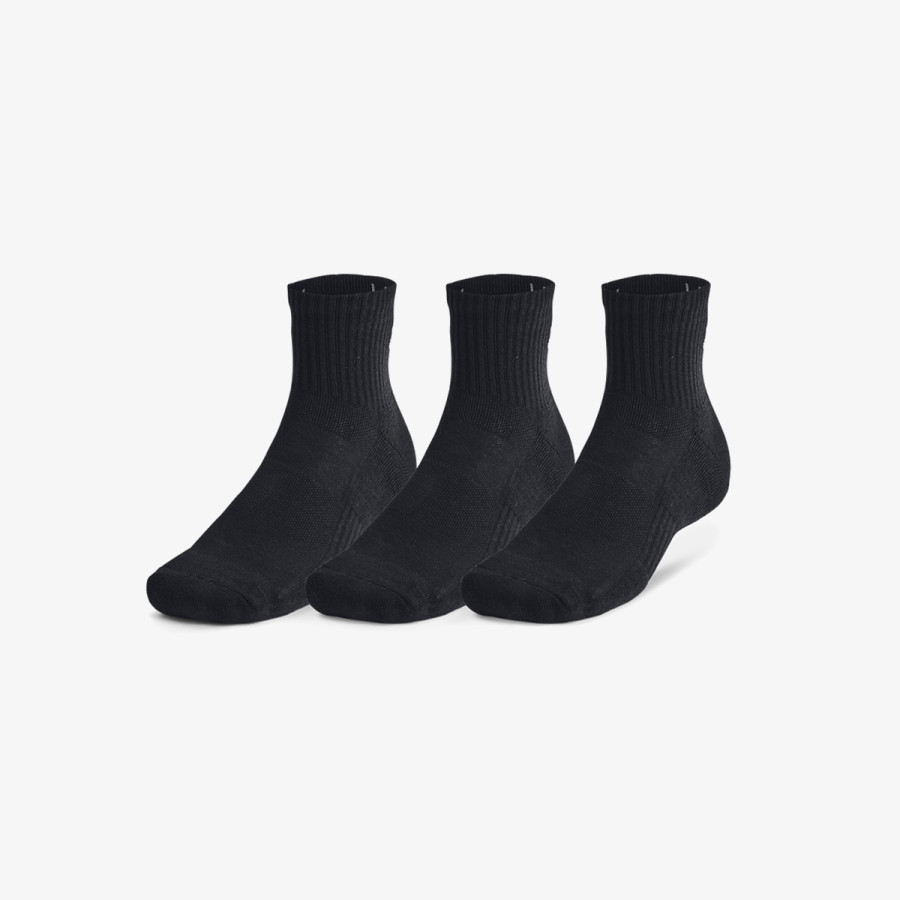 UNDER ARMOUR NOGAVICE Unisex UA TC 3pk Qtr 