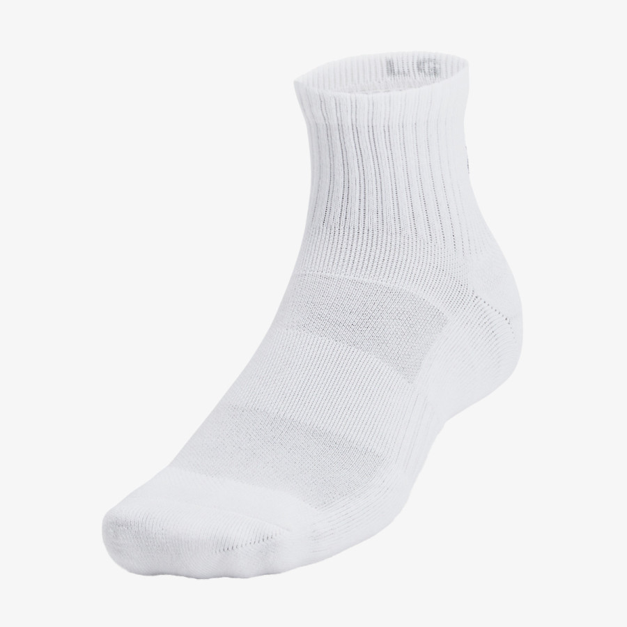 UNDER ARMOUR NOGAVICE Unisex UA TC 3pk Qtr 