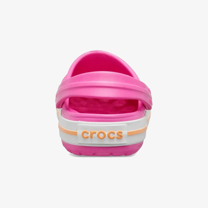 CROCS Natikači CROCBAND CLOG K ELECTRIC PINK/CANTALOUPE 