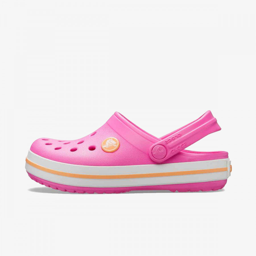 CROCS Natikači CROCBAND CLOG K ELECTRIC PINK/CANTALOUPE 